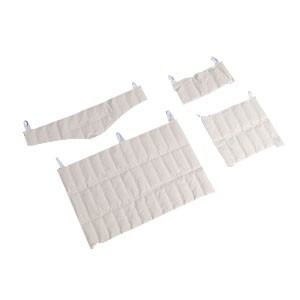 Hot Pack Foam Filled Terry Cover 5" x 24", Neck Contour, with Pocket
