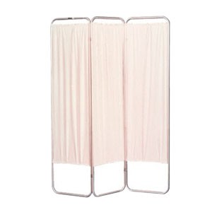 Folding Privacy Screen King Size, 3 Panels, 68" H