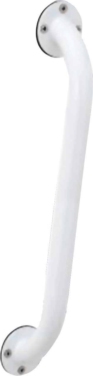 "Wall Grab Bar 16"", White, Steel"