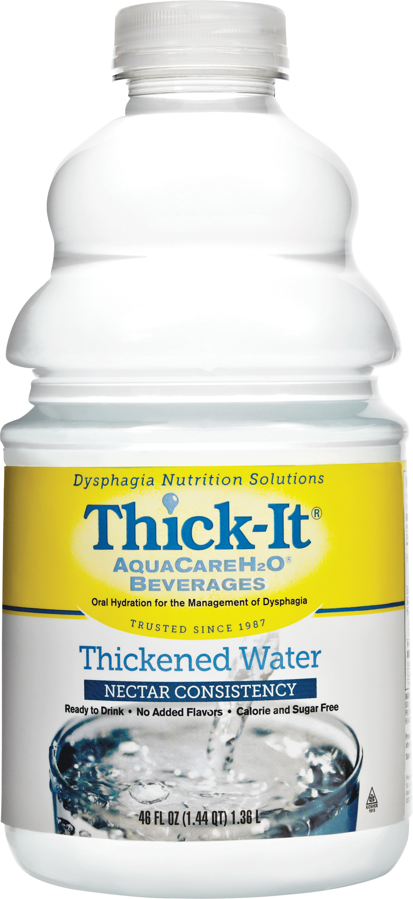 Thick-It AquaCare H2O Thickened Coffee Nectar Consistency 46 oz.