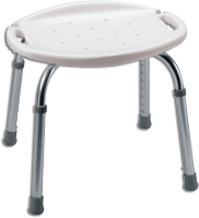 Adjustable Bath & Shower Seat, w/o Back, 2/Case