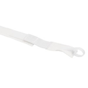 Optiflausch Tube Holder Neck Strap, Velcro, White