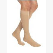 Relief Knee-High Extra Firm Compression Stockings X-Large Full Calf, Beige