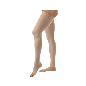 Relief Thigh-High Stockings, 15-20, Open, Beige, X-Large