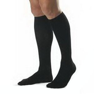 Jobst For Men 20-30 Xlg,Full Calf,Closed Toe,Blk