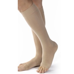 Knee-High Moderate Opaque Compression Stockings X-Large, Black