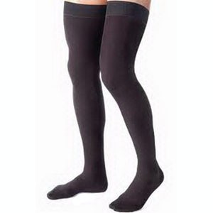 Jobst For Men Thigh High Large, Black, 20-30 mm Hg