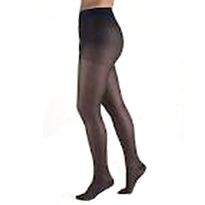 UltraSheer Supportwear Women's Mild Compression Pantyhose Small, Black
