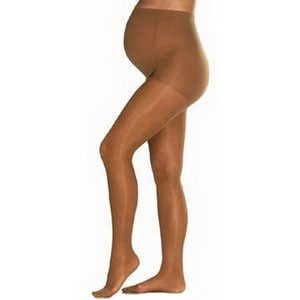 UltraSheer Moderate Compression Maternity Pantyhose X-Large, Natural