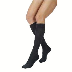 UltraSheer Knee-High Firm Compression Stockings X-Large, Black