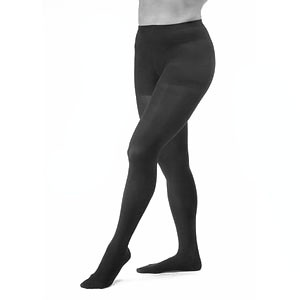 Xlg Waist Hght, Black Clsd Toe, Ultrasheer, 30-40