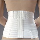 Ventilated Lumbar Support, Large, White