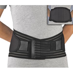"ProLite Neoprene Lumbar Sacral Support, Large, 9"""