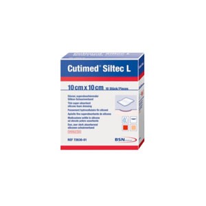 Cutimed Siltec L 4" x 4"