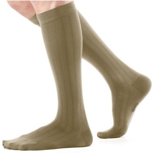 Ambition Knee-High, 30-40, Regular, Khaki, Size 4