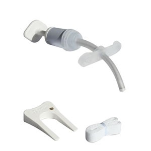 Bivona Uncuffed Neonatal FlexTend Plus Tracheostomy Tube 4 mm