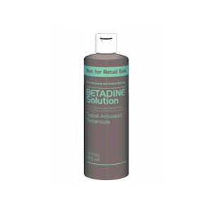 Betadine Solution 10% 8 oz. Bottle
