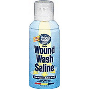 Simply Sterile Wound Wash Saline 3 oz.