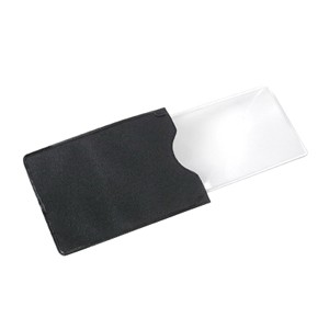 "MagniSlide Magnifier with 2.5x Magnification, 5"" x 2-1/2"" Lens"