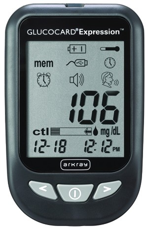 Glucocard Expression Blood Glucose Meter Kit