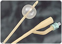 BARDIA 2-Way Silicone-Elastomer Coated Foley Catheter 28 Fr 5 cc