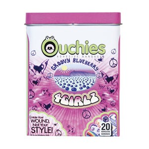 Groovy Blueberry Bandages 4 Girlz 20 ct
