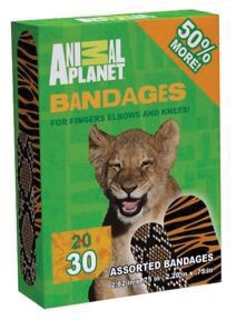 Ouchies Animal Planet Adhesive Bandages 20 ct