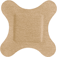 "Coverlet 4-Wing Adhesive Bandage 3"" x 3"""
