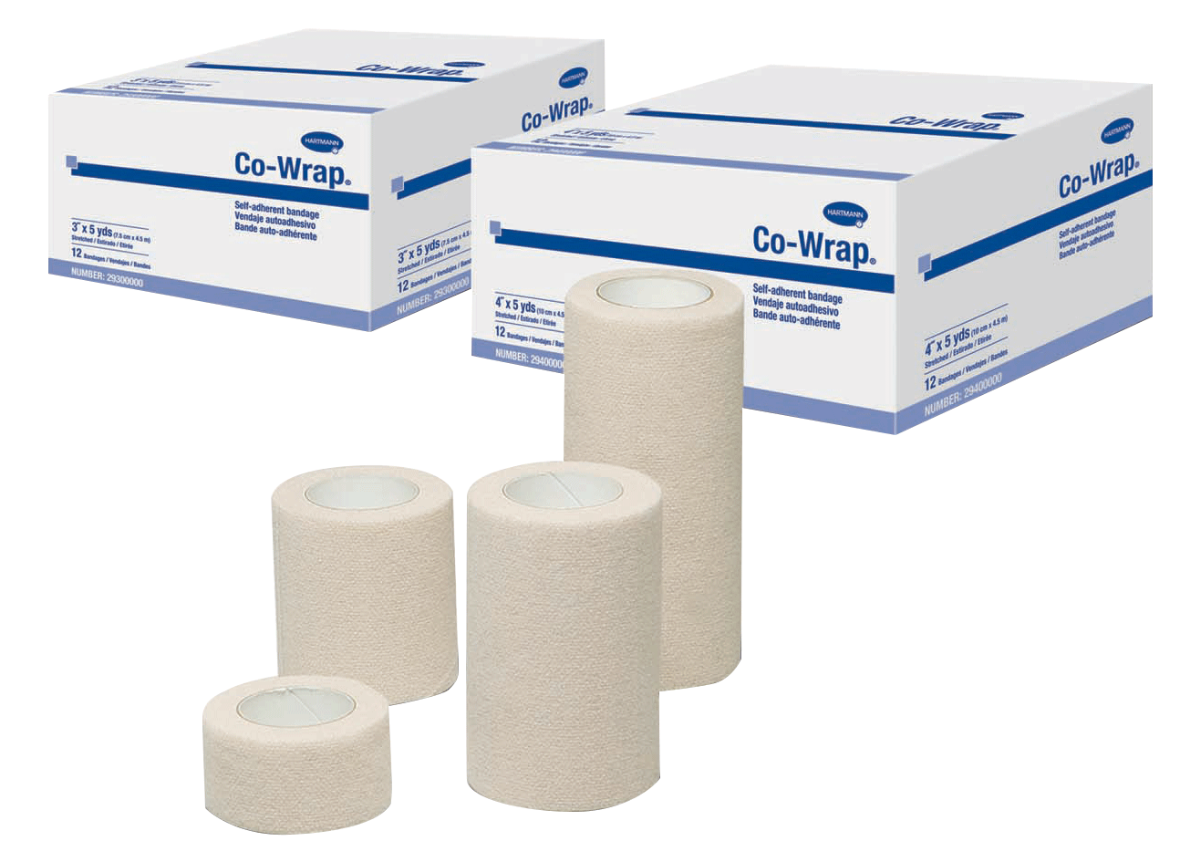 "Co-Wrap Self-Adherent Securing Wrap 2"" x 5 yds."
