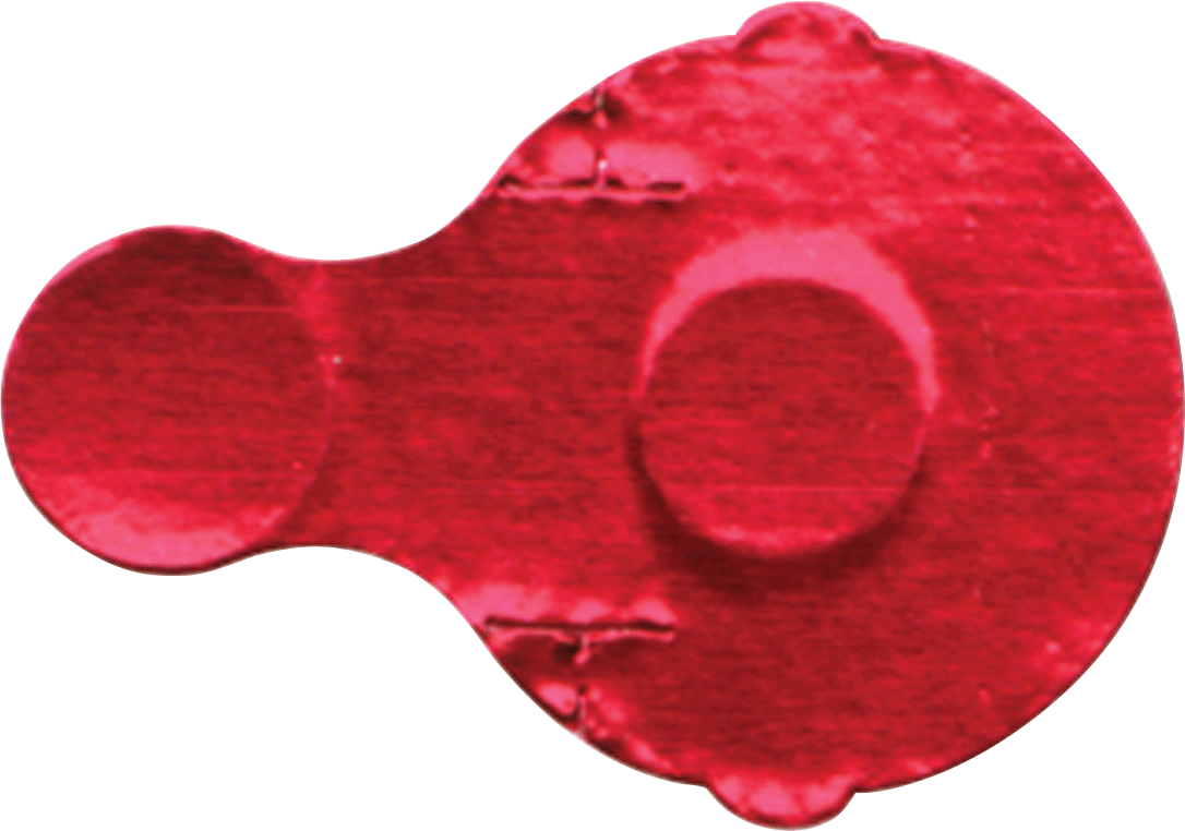 ChemoPlus IVA Seal for 13 mm Top Vial, Red