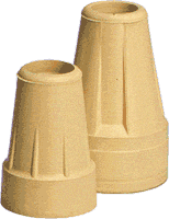 "Extra Large Crutch Tip, Pair, 7/8"", Long Term Use"