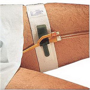 "Hold-n-Place Foley Catheter Holder Leg Band, Up to 20"""