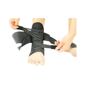 "Tour Quick Lace Ankle Brace, Medium, 12"" to 13"" Ankle Circumference"