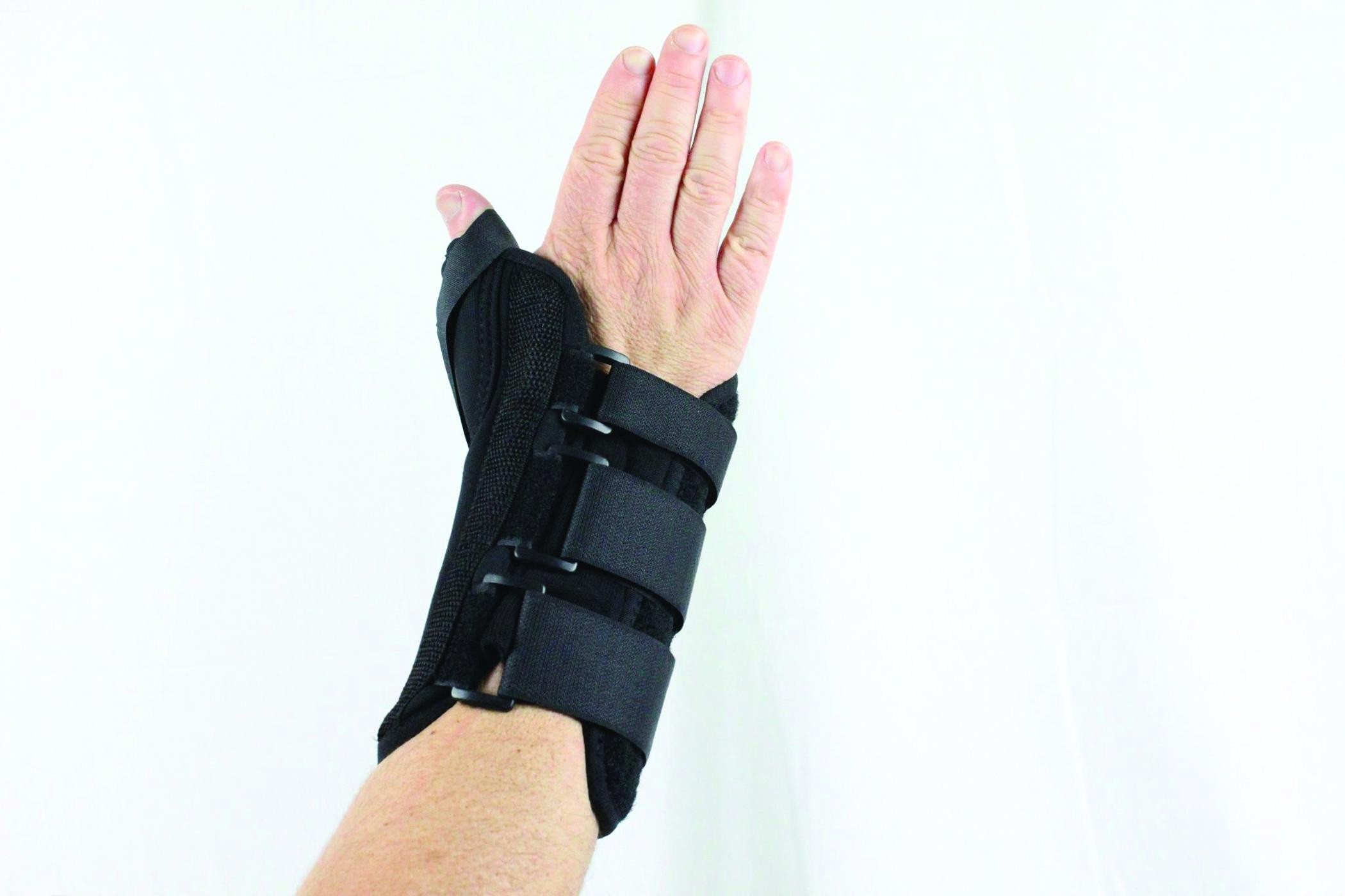 Corelign Left Wrist Brace with Thumb Spica, Small, 5-1/2" to 6-1/2" Wrist Circumference