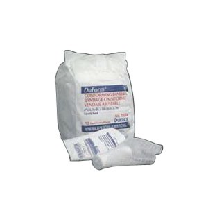 "Duform Knitted Synthetic Conforming Bandage 4"" x 4-1/10 yds., Non-Sterile"