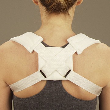 Clavicle Strap, Deluxe Hook & Loop, Child