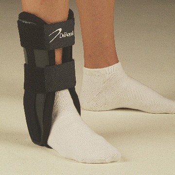 Confor Ankle Stirrup with Elasticized Straps, Standard, 10", Right/Left