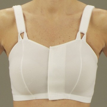 Surgical Bra with Shoulder Straps, 3X-Large, 52" - 55" Chest