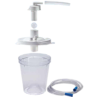Disposable Container with 6' Patient Tubing, 800mL, Assembled