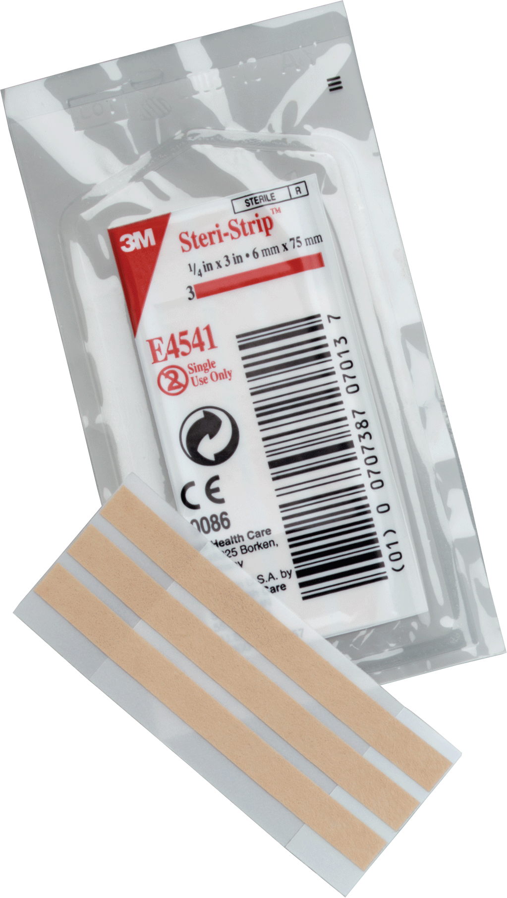 "Steri-Strip Elastic Skin Closure Strip 1/4"" x 3"""