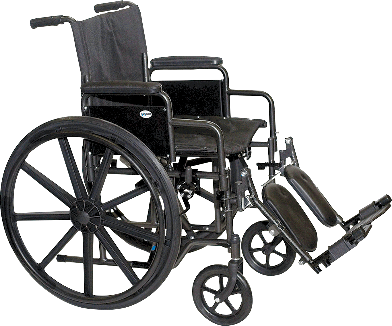 EC Detachable Arm Wheelchair with Swingaway Footrest