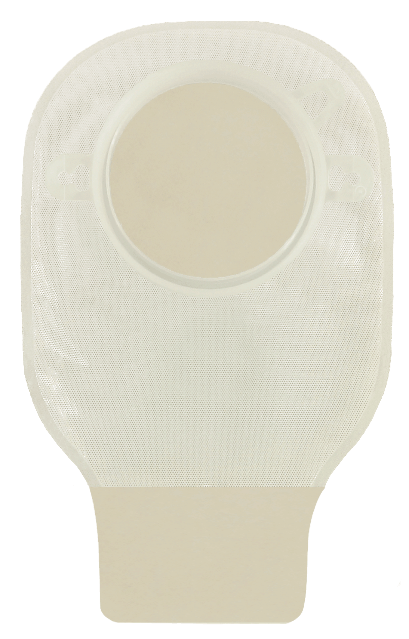 "Securi-T USA 9"" Drainable Pouch Opaque 1 Curved Tail Closure"