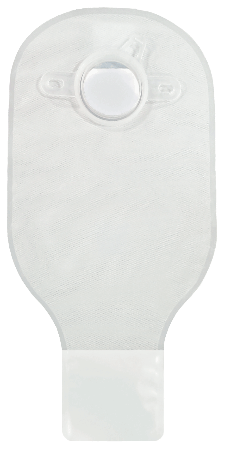 "Securi-T USA 12"" Drainable Pouch Transparent Filter 1 Curved Tail Closure"
