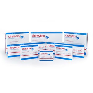 "Drawtex Hydroconductive Wound Dressing, 8"" x 8"""