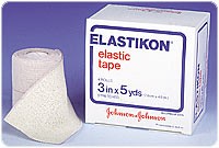 "Elastikon Elastic Tape 4"" x 5 yds. Stretched"