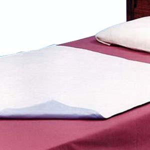 "Quick-Sorb Brushed Polyester Reusable Underpad 34"" x 35"""