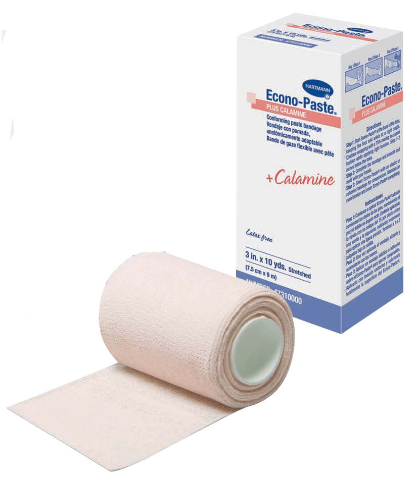 "Econo-Paste Plus Calamine Bandage 3"" x 10 yds."