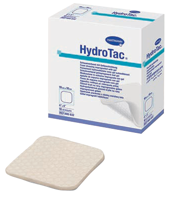 "HydroTac Non-Adhesive Foam Dressing, 4"" x 4"""