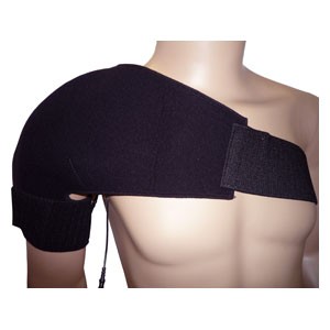 "Sport Shoulder Conductive Garment With (4) 2"" x 3"" Fabric Electrodes, Universal"