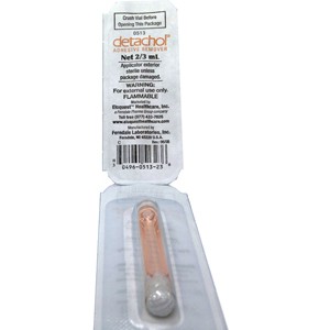 Detachol Adhesive Remover, 2/3cc Vial